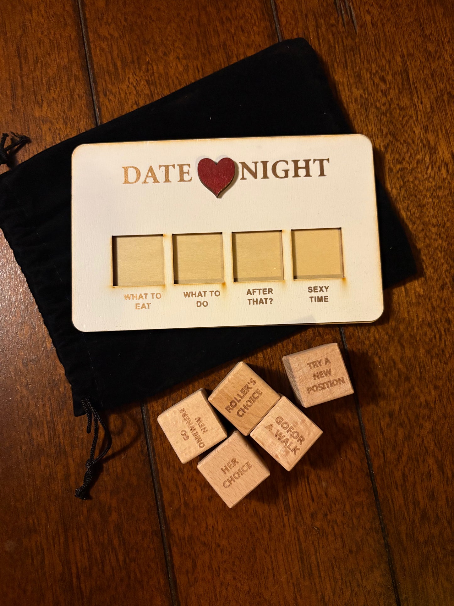 Date Night Couples Game Dice Set