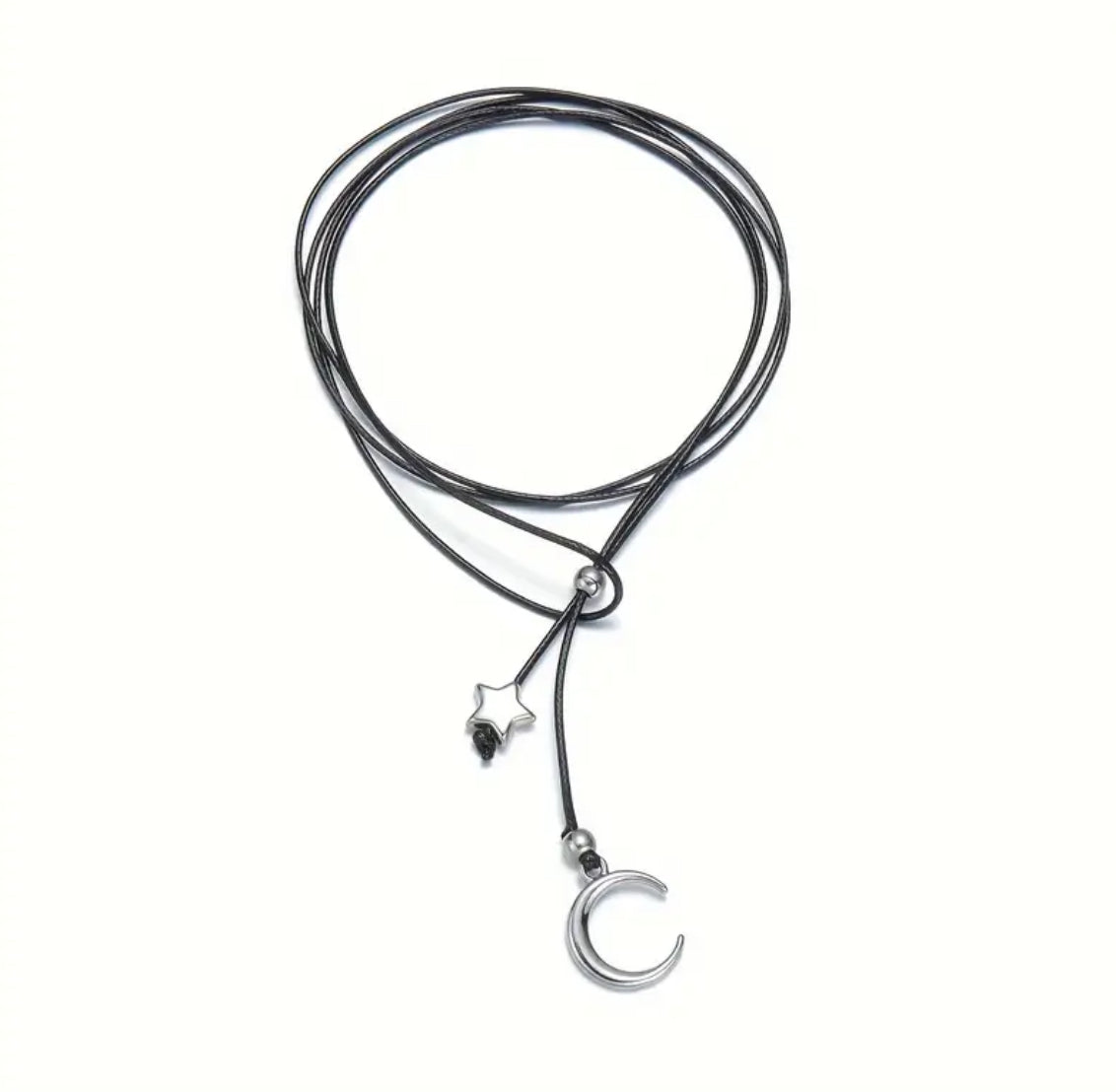 Star and Moon Vintage Anklet