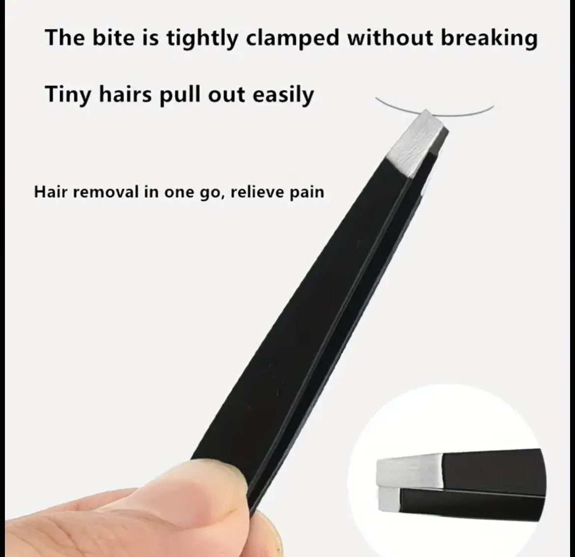 Green Diagonal Tweezers