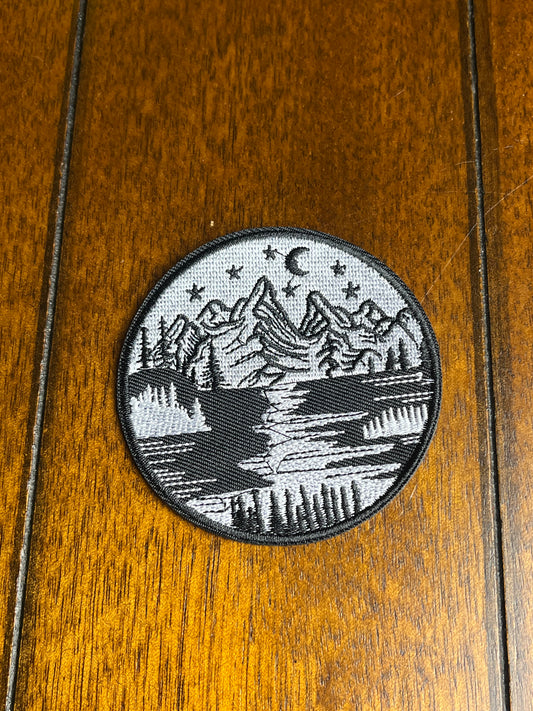Nature Theme Embroidered Iron on Patch